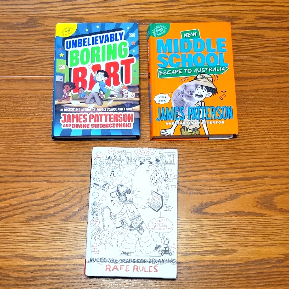 James Patterson Kids Book Set